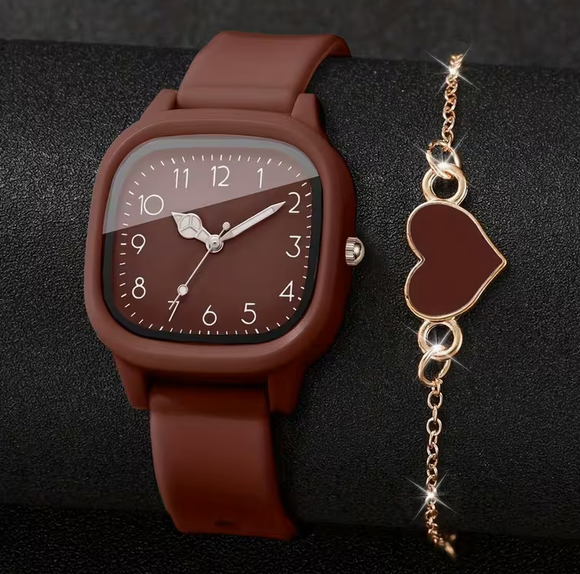 ساعة ميثاء — Maitha Chocolate Watch | السوار هدية 🎁