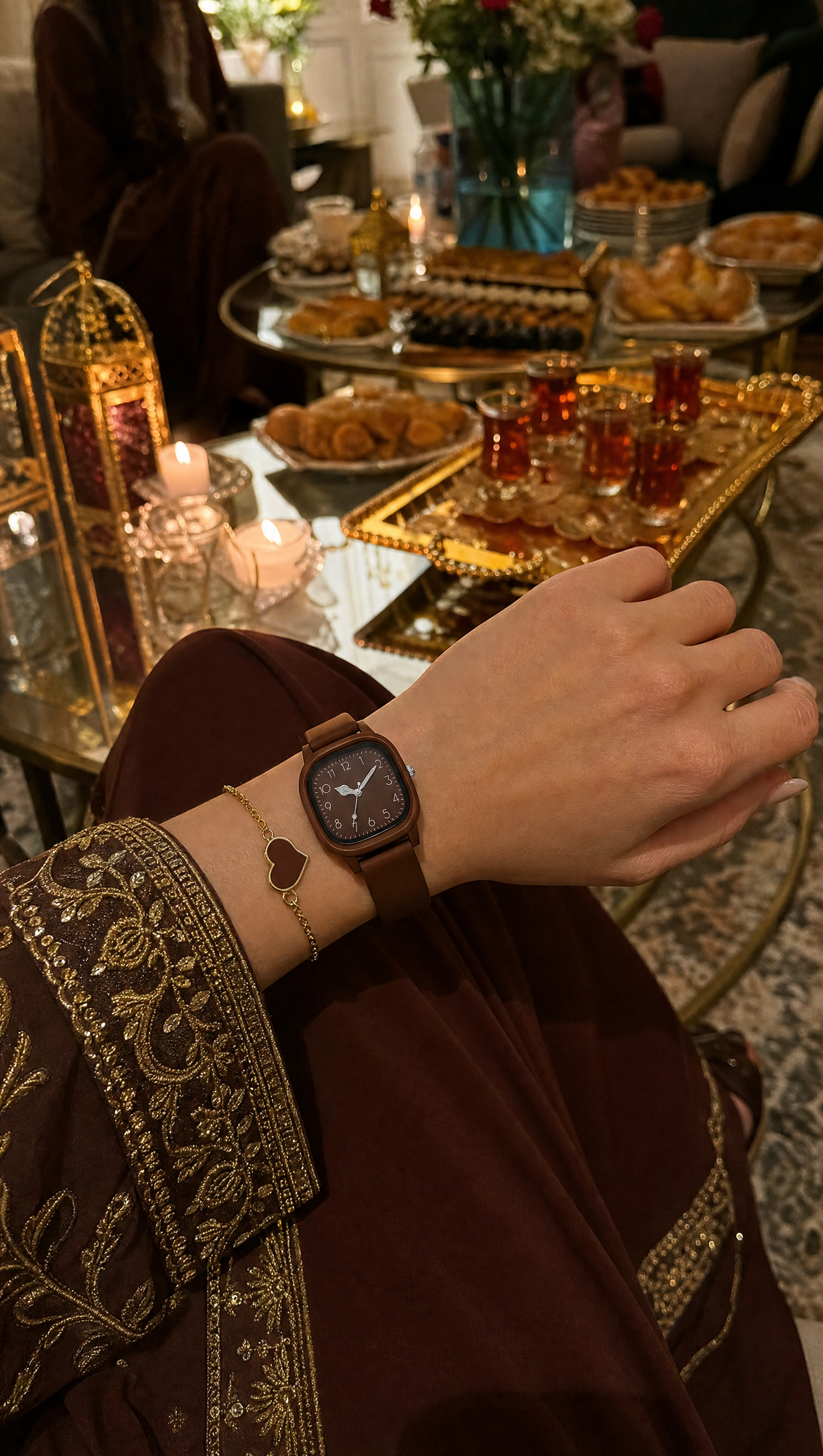 ساعة ميثاء — Maitha Chocolate Watch | السوار هدية 🎁
